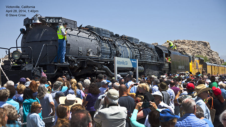 The 4014 in Victorville, California in April 2014